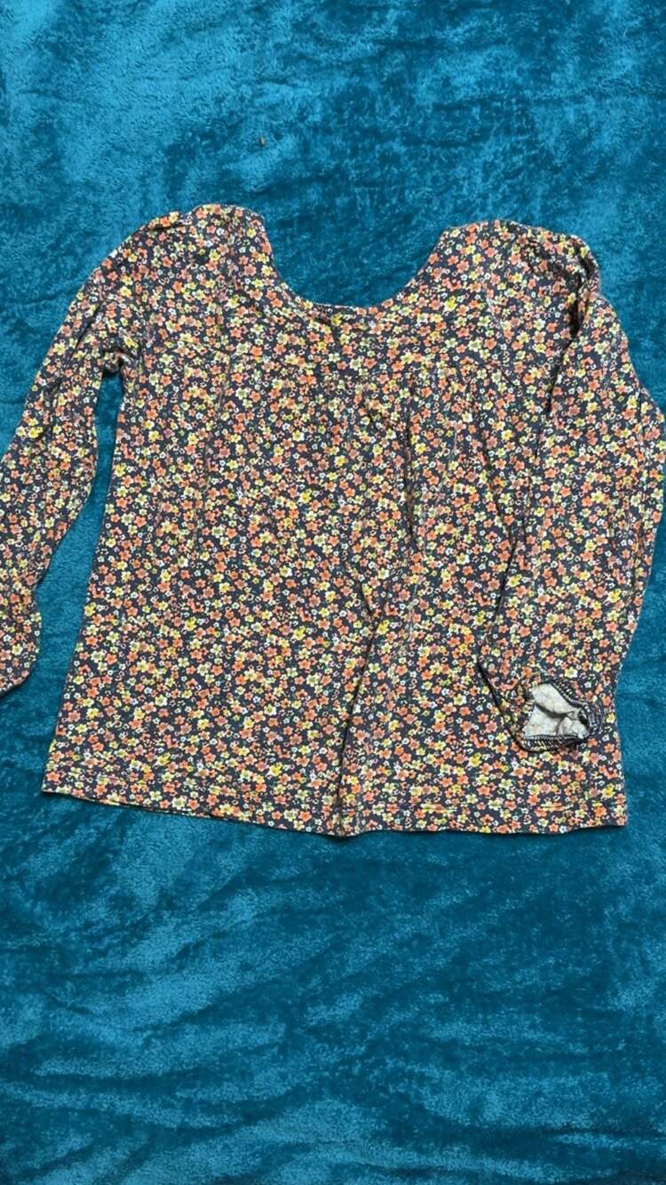 Carter's Floral Long Sleeve Shirt Size 5T